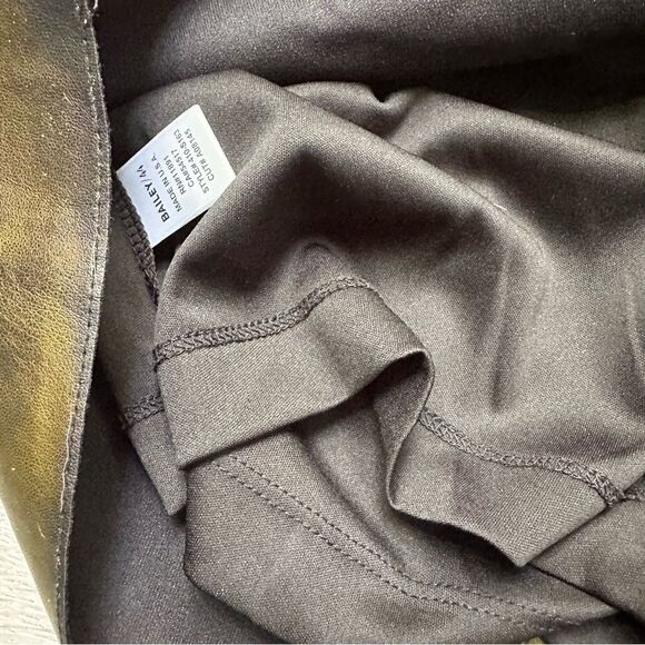 NWT Bailey 44 Bronze Metallic Chew the Scenery mini skirt - Picture 5 of 8